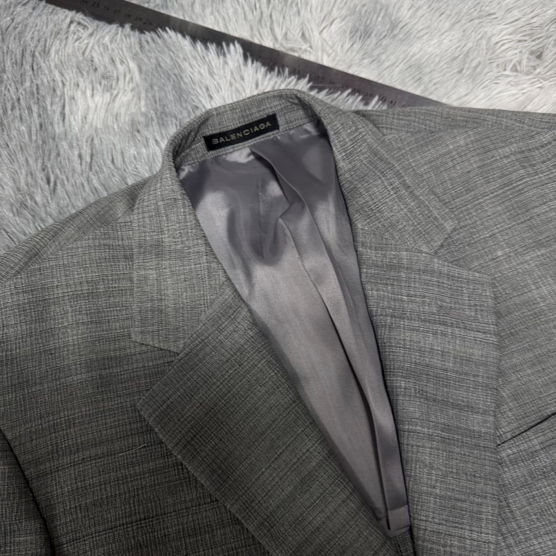 발렌시아가 남성 울 비스코스  봄가을 블레이저 L  사이즈 상품이미지2