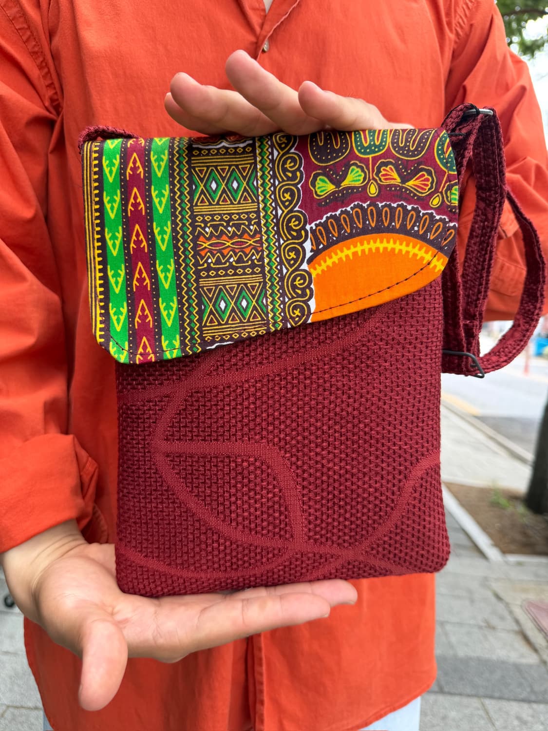 Ethnic Pattern Cross Bag 상품이미지2