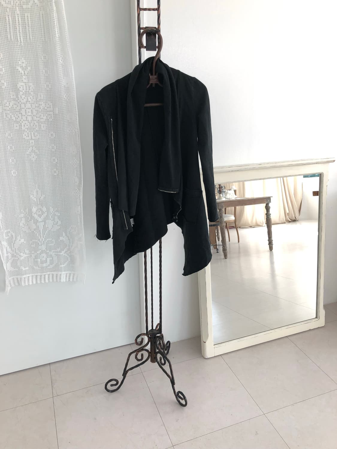 아카이브 비대칭 블랙 자켓 - SUSYMIX (ITALY MADE) 상품이미지1