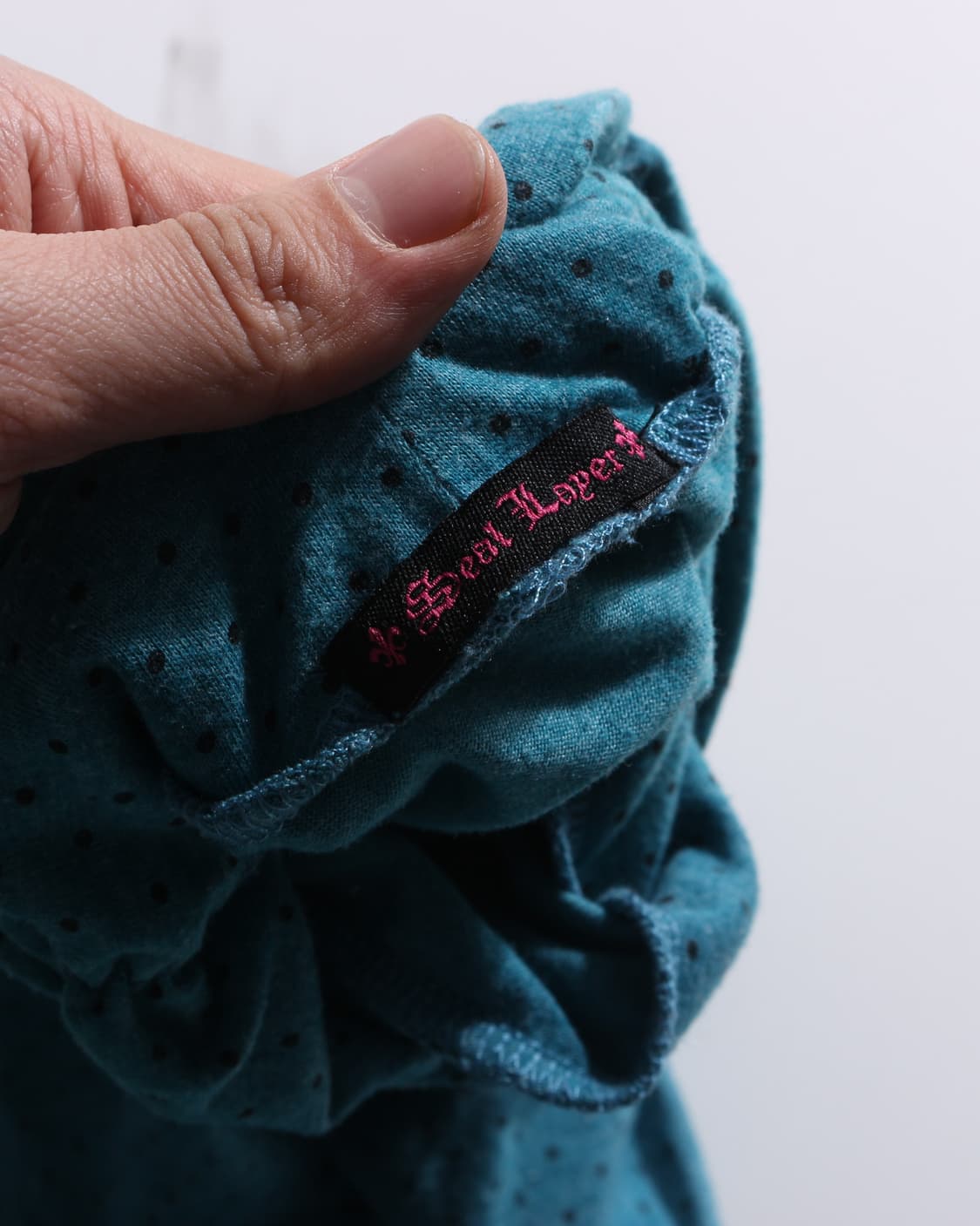 H-2717 seal laper 청록 목티 상품이미지5