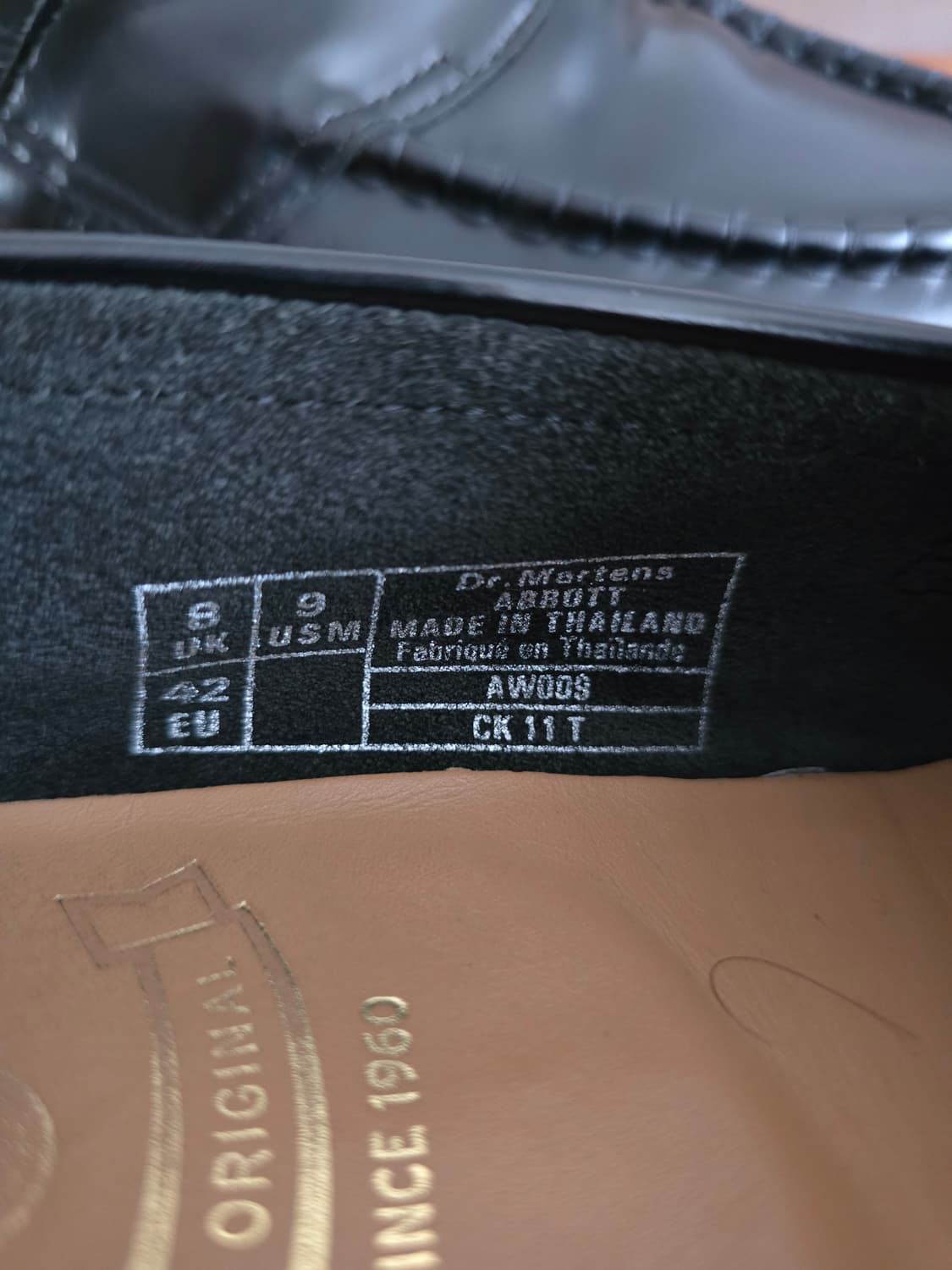 닥터마틴 애보트 로퍼 블랙 uk8 270 상품이미지8