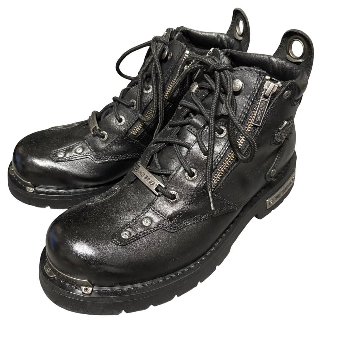 할리데이비슨 더블 집업 바이커 부츠 280-290 웨스턴부츠 엔지니어부츠 상품이미지3