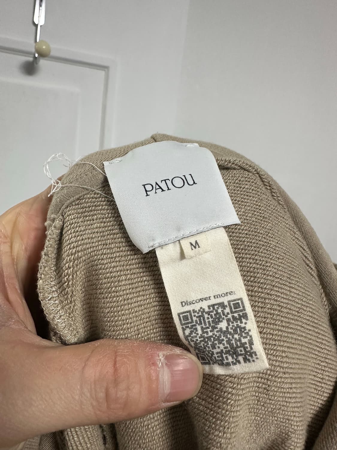 파투 PATOU 크롭 후드티 상품이미지3