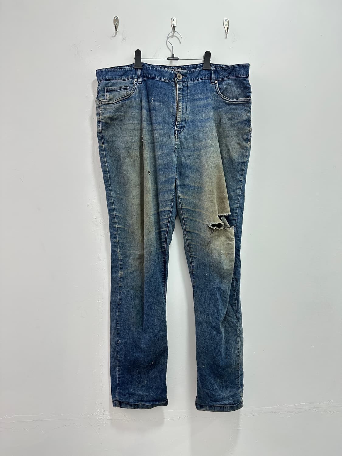 INDIAN vintage washing denim jeans 상품이미지4