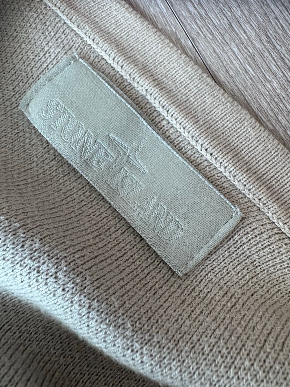 [L] 스톤아일랜드 고스트피스 니트 베이지 상품이미지2