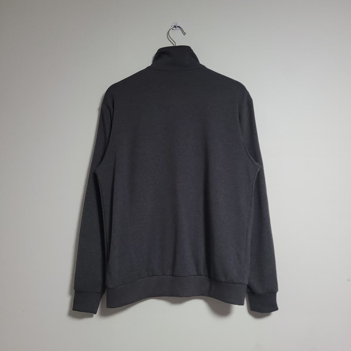 (L) ADIDAS 아디다스 삼선 트랙탑 져지 다크그레이 상품이미지6