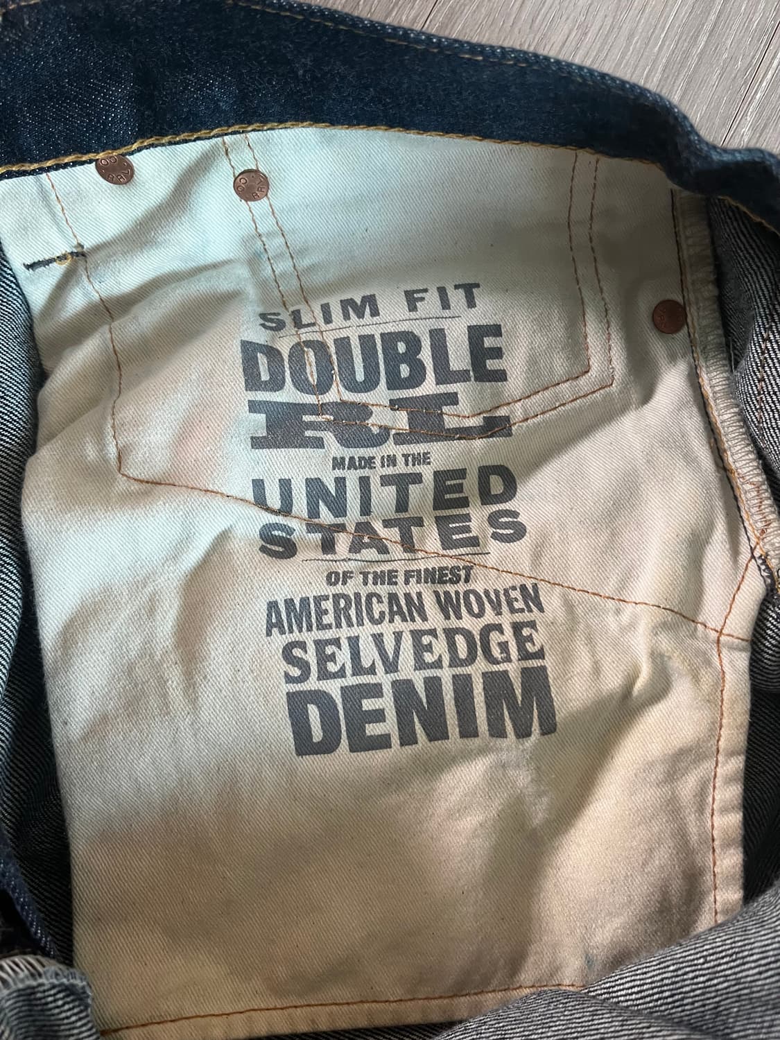 RRL selvedge denim 상품이미지5