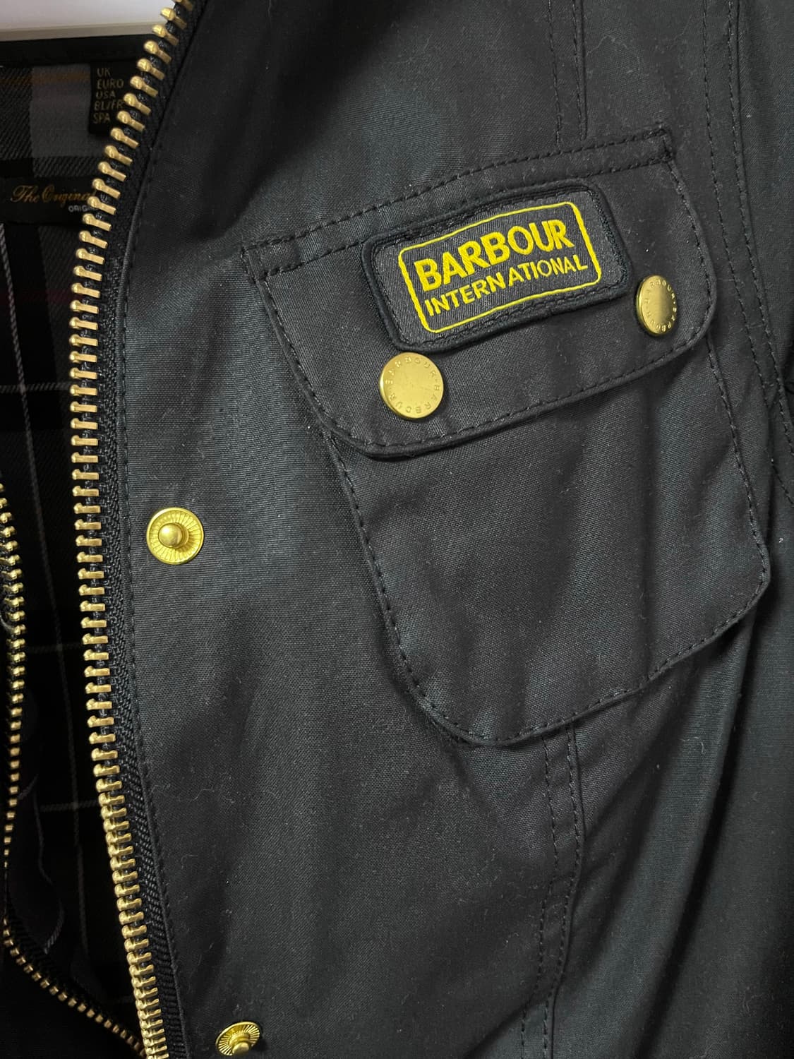 바버 인터네셔널 왁스자켓 여성012(95사이즈) 상품이미지4