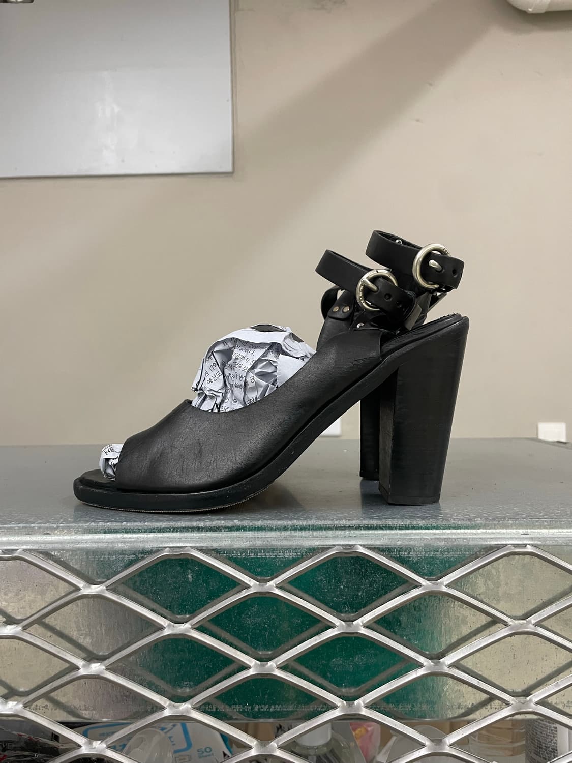 레그앤본 블랙 레더 힐 37 상품이미지1