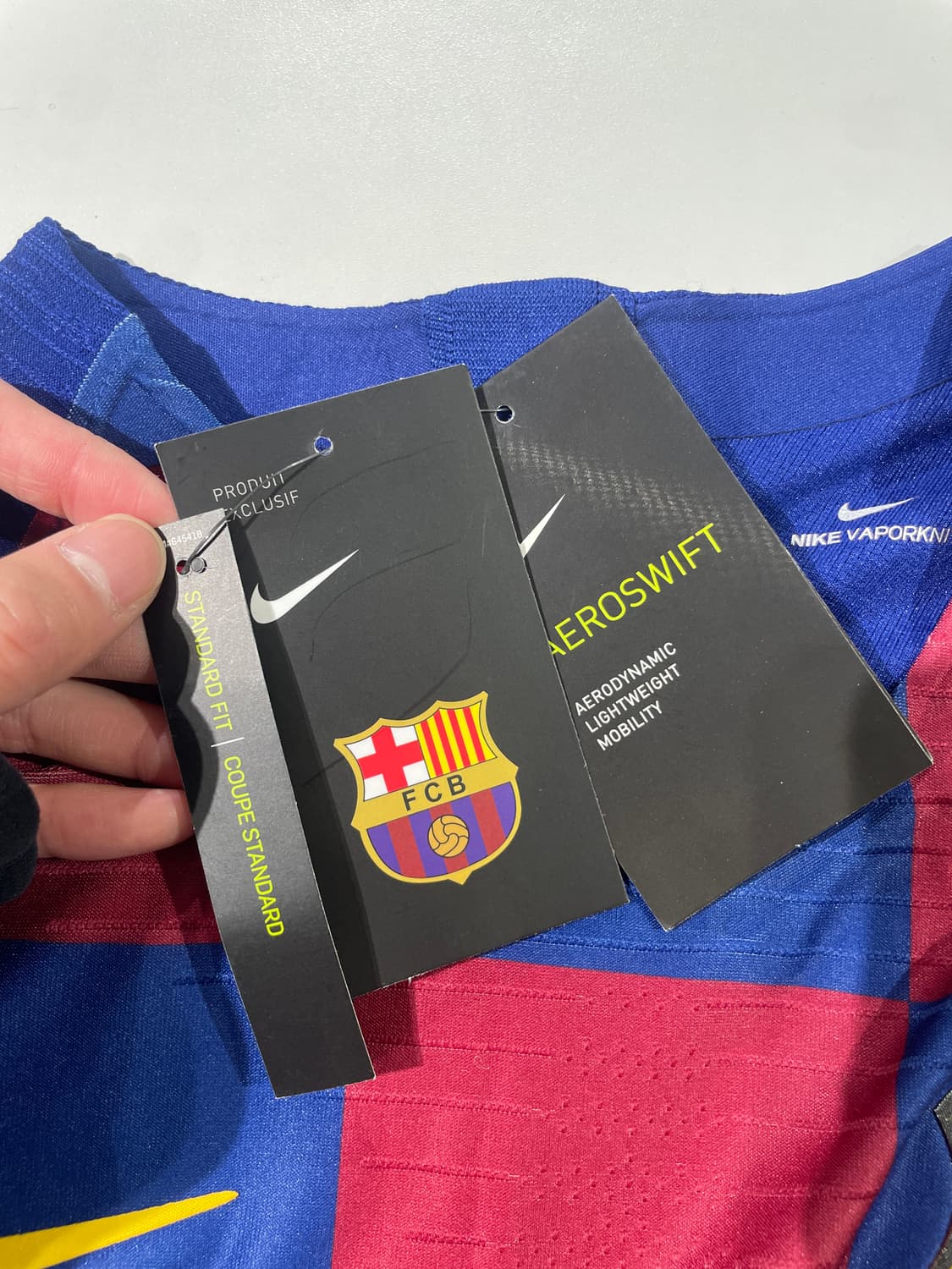 나이키 FC 바르셀로나 19-20 프렝키 더 용 홈 유니폼 상품이미지8