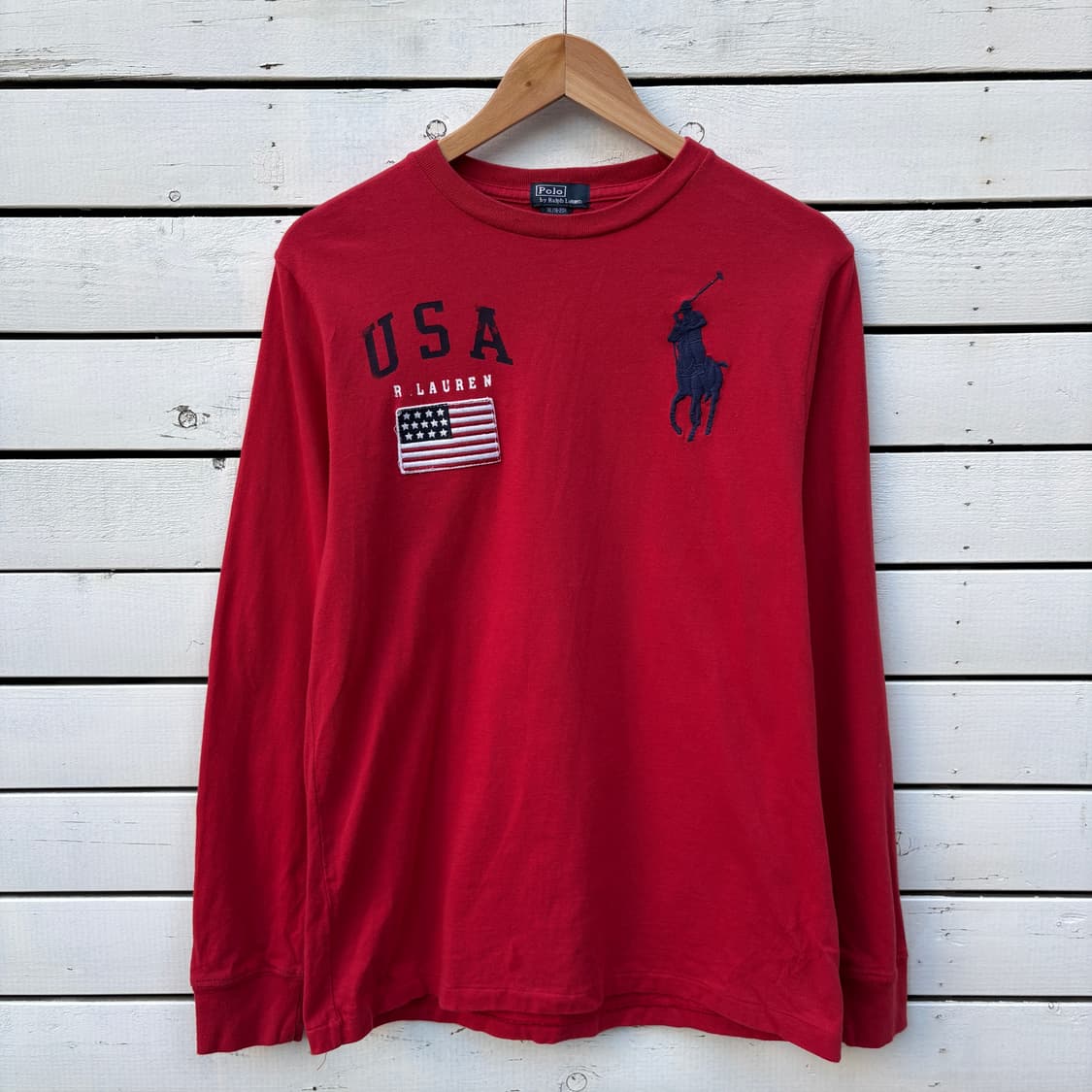 Polo 폴로 빅포니 롱슬리브 긴팔 티셔츠 상품이미지1