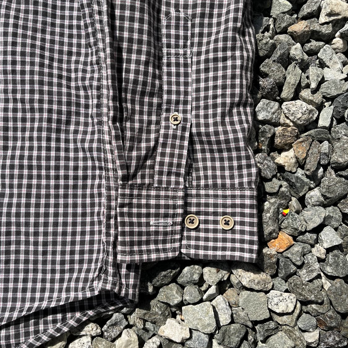 KANSAI YAMAMOTO 체크셔츠 (실측확인) 상품이미지2