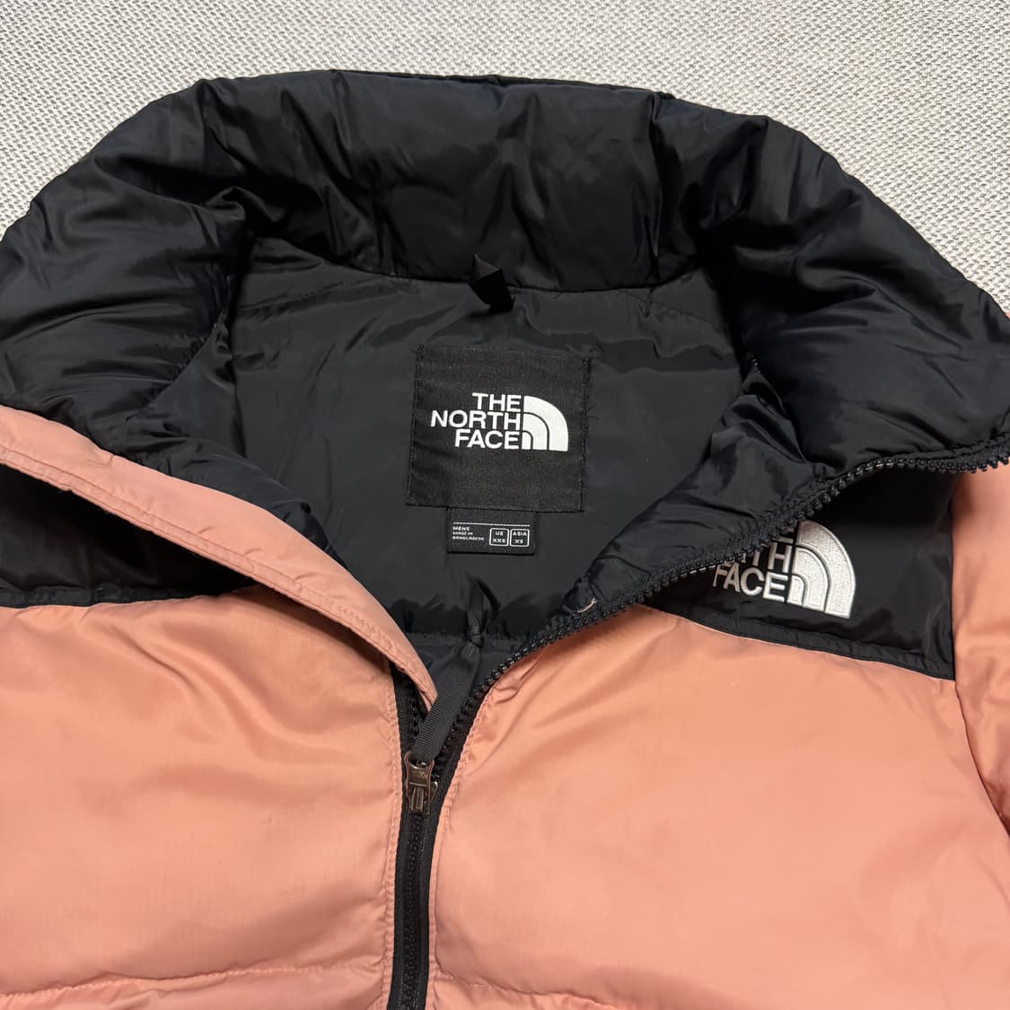노스페이스 700 핑크 더스티로즈 눕시 패딩 상품이미지5