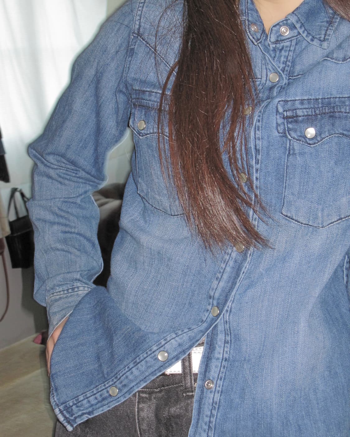 데님 셔츠  상품이미지4