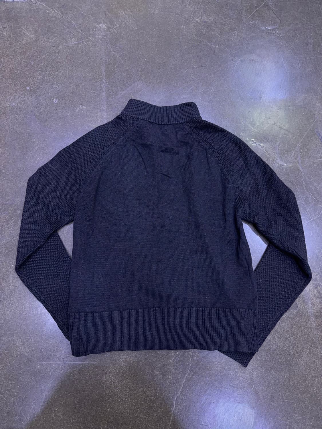 울리치 라미 블렌디드 집업 풀오버 니트 우먼스 블랙 M 상품이미지2