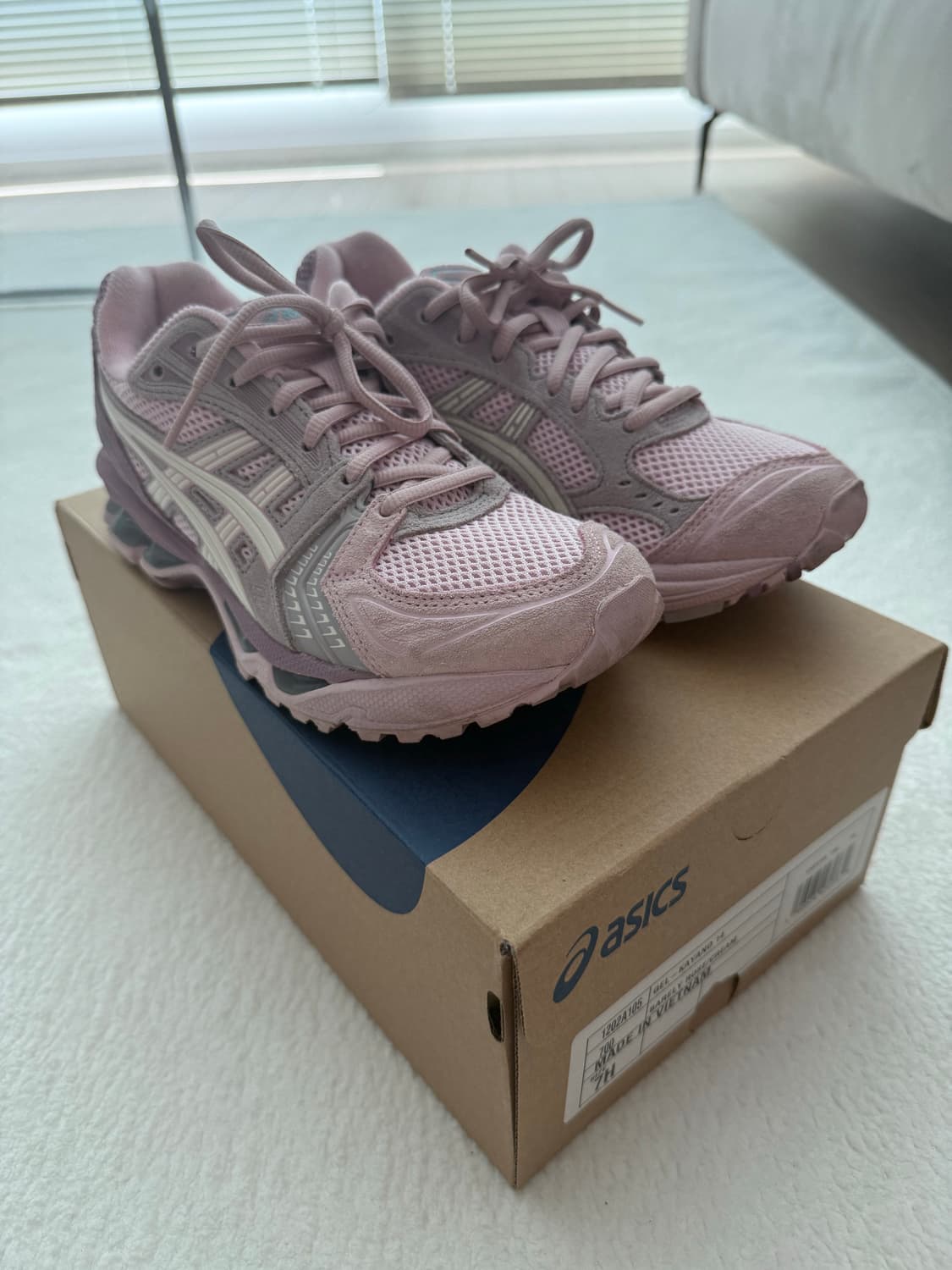 아식스 젤카야노14 핑크 245 상품이미지1