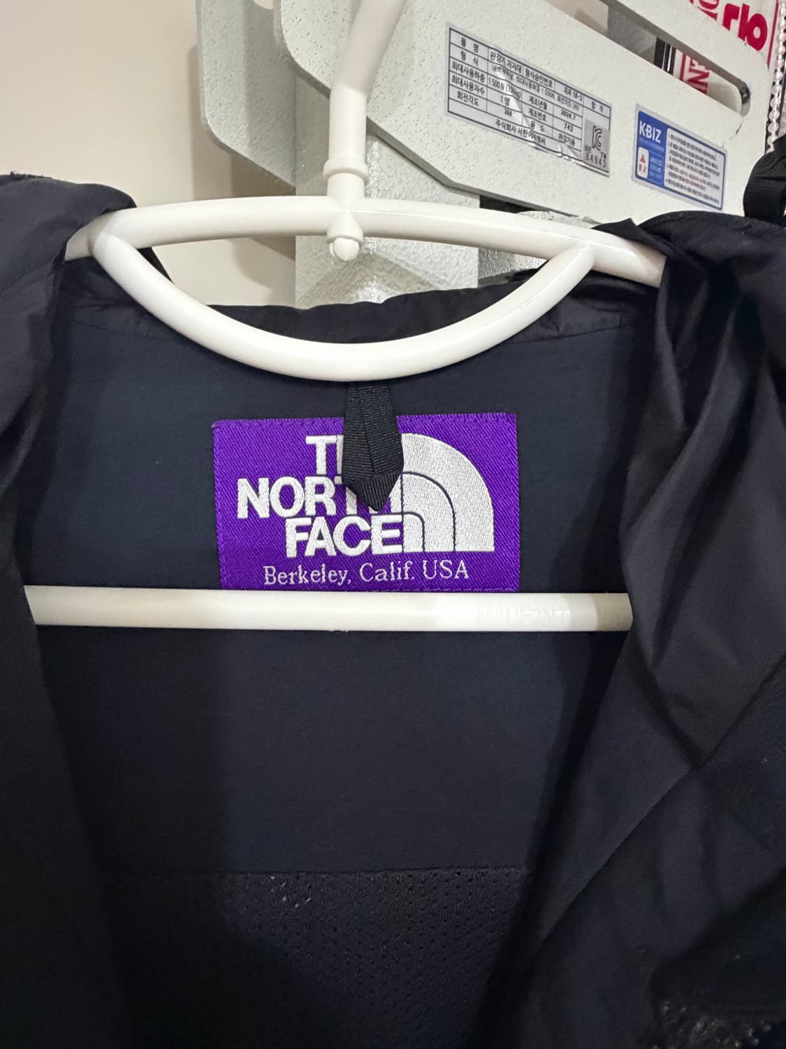 빈티지 노스페이스 퍼플라벨 레더집업 상품이미지5