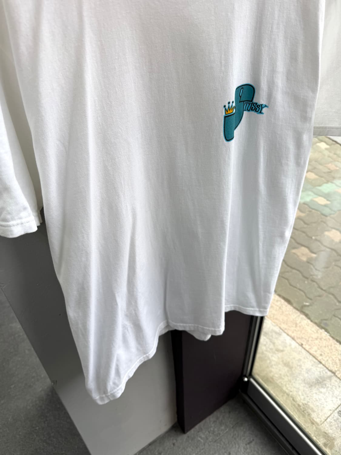 L/ 스투시 팻 S 라운드 반팔 상품이미지5