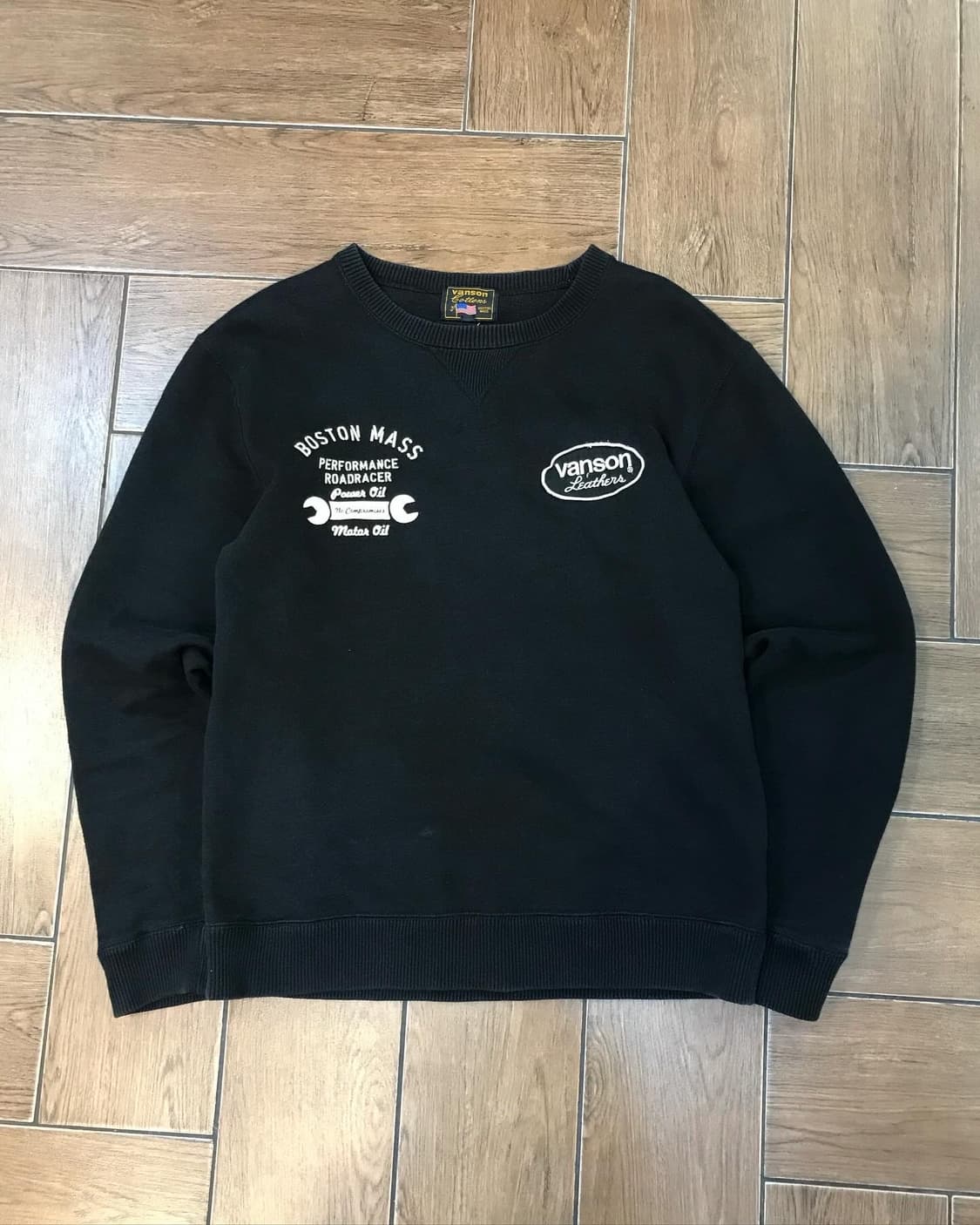 Vanson Skull Embroidery Sweatshirts 상품이미지7