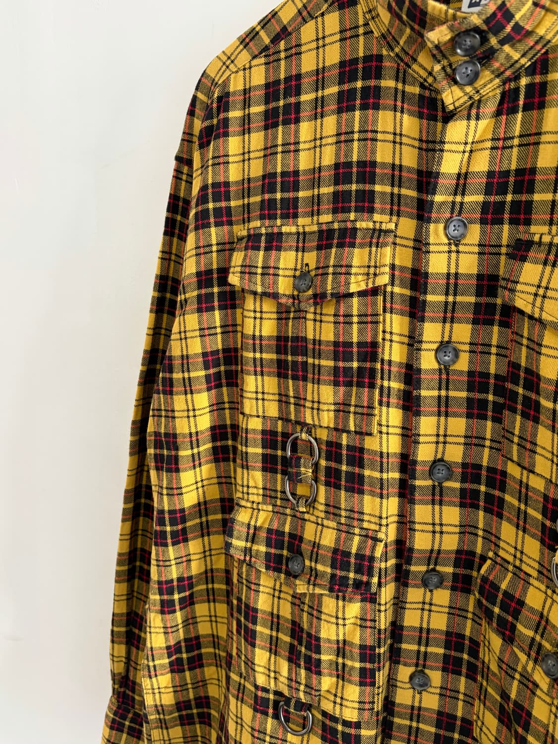 네펭데슥산하 aie 체크셔츠 상품이미지3