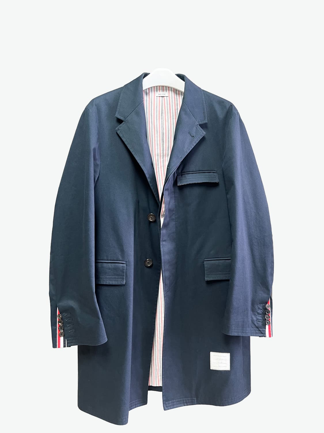 [1] 톰브라운 체스터필드 싱글 맥 코트 상품이미지1