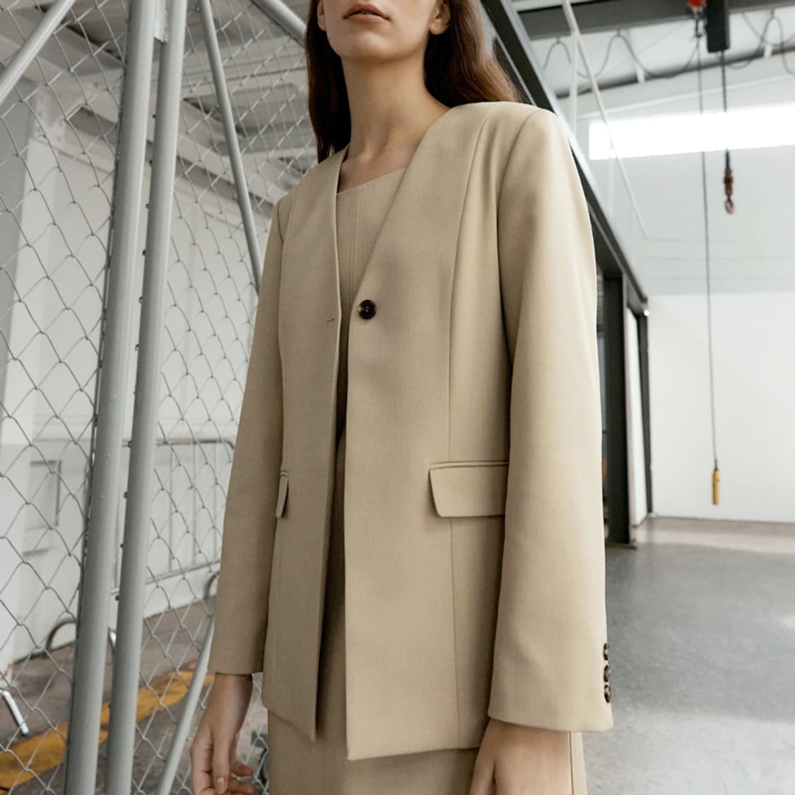 오떼뜨(octette) HAIM 벨티드자켓 프리사이즈 새상품 상품이미지2