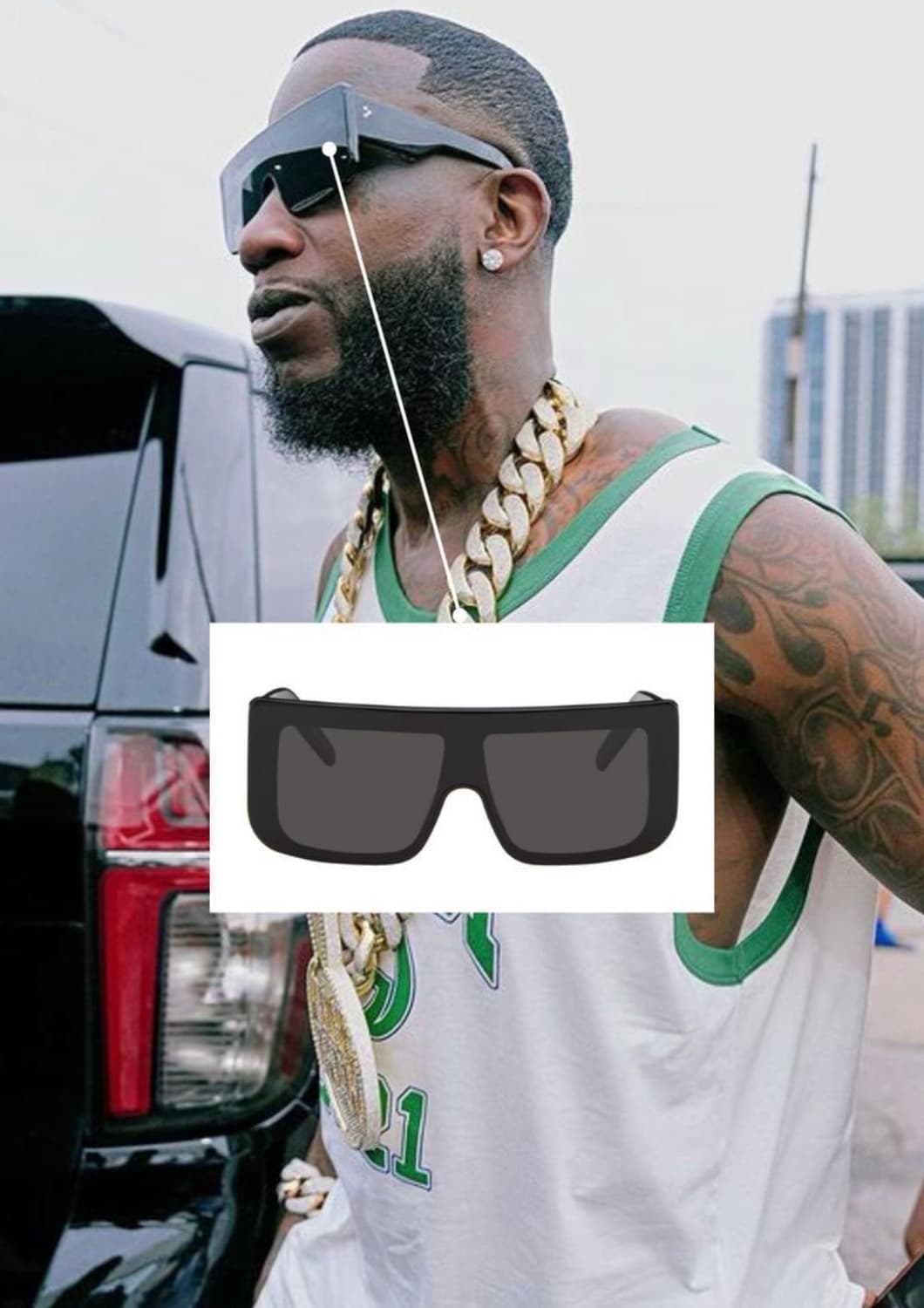 (OS) 릭오웬스 DOCUMENTA 선글라스 블랙 상품이미지9