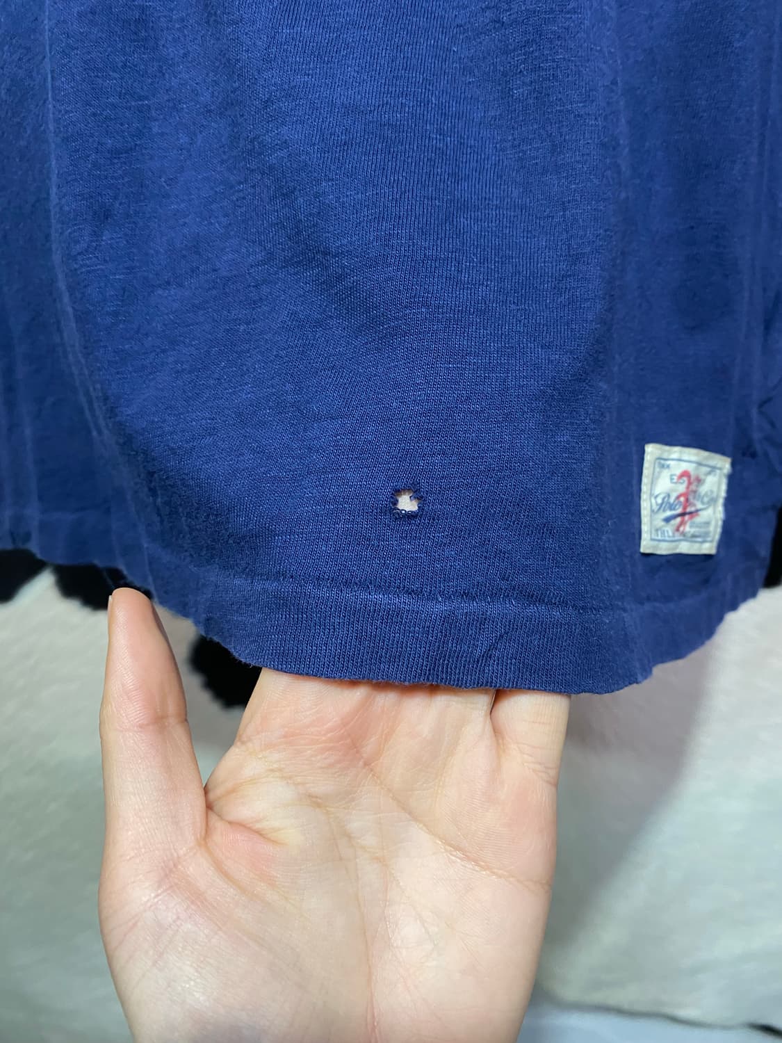 Polo Ralph Lauren 레터링 자수 반팔 티셔츠 상품이미지6
