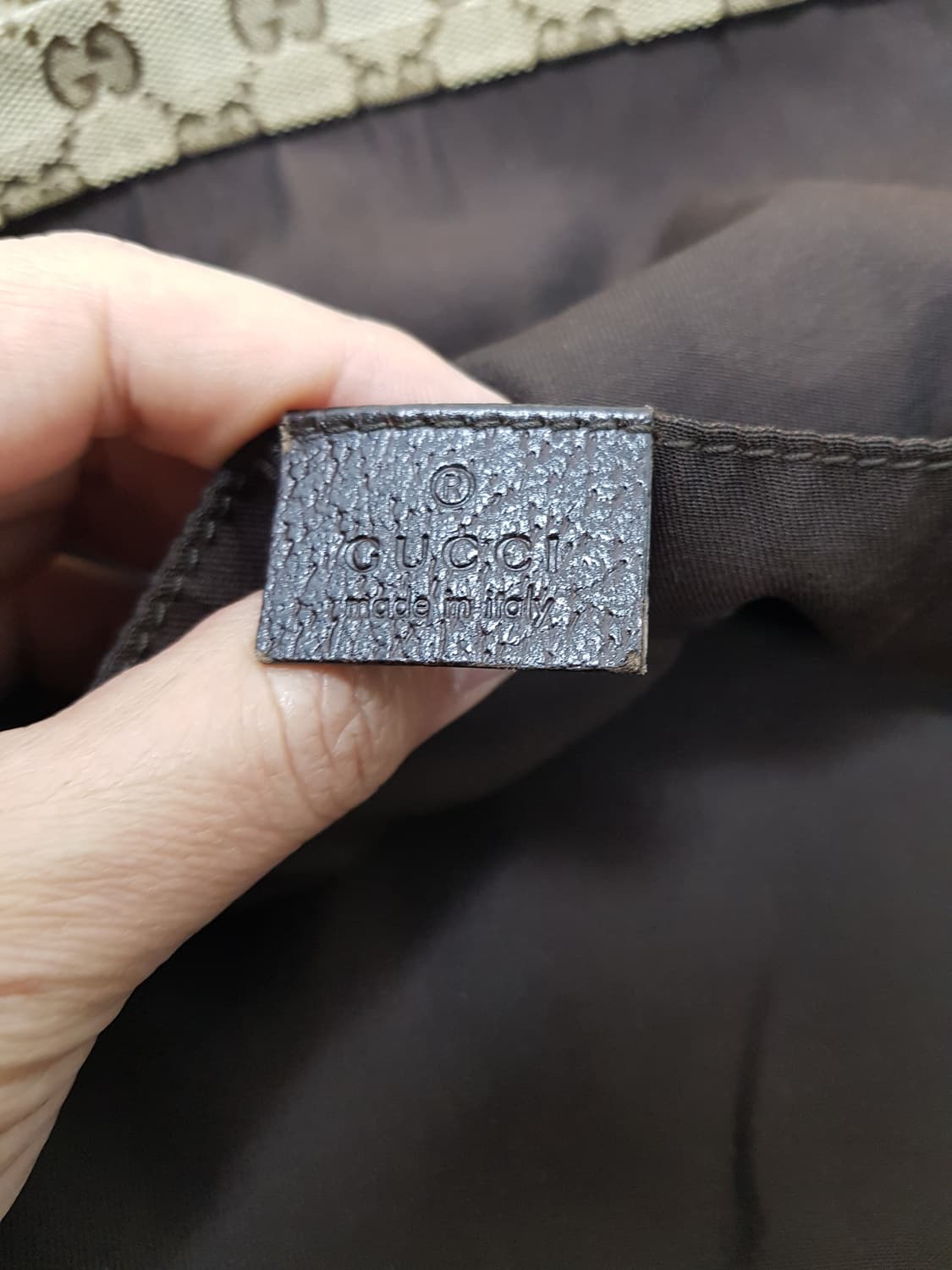 [정품] 구찌 gg자가드 삼색 트리밍 2way백 상품이미지8