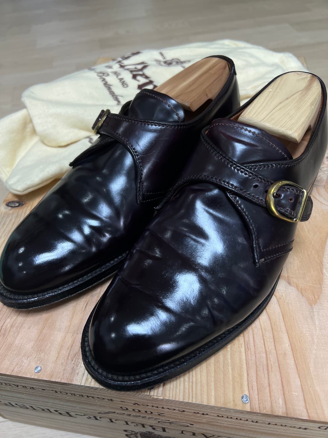 Alden 알든 코도반 954 7 C/E 싱글몽크  상품이미지1