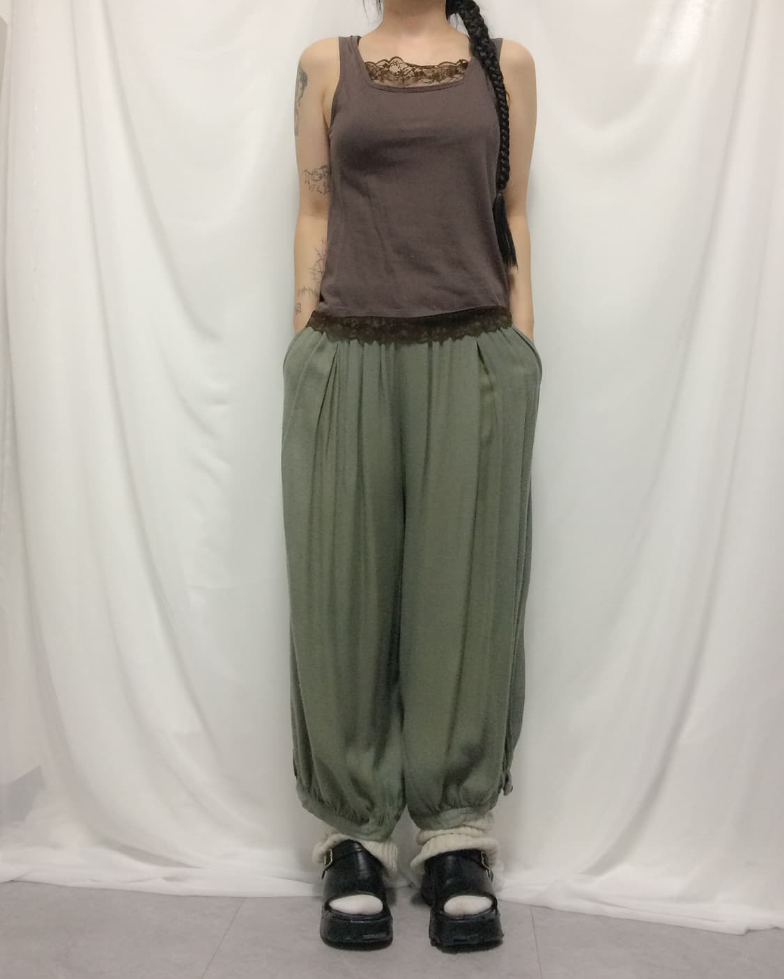 Wide ethnic mood pants 상품이미지4