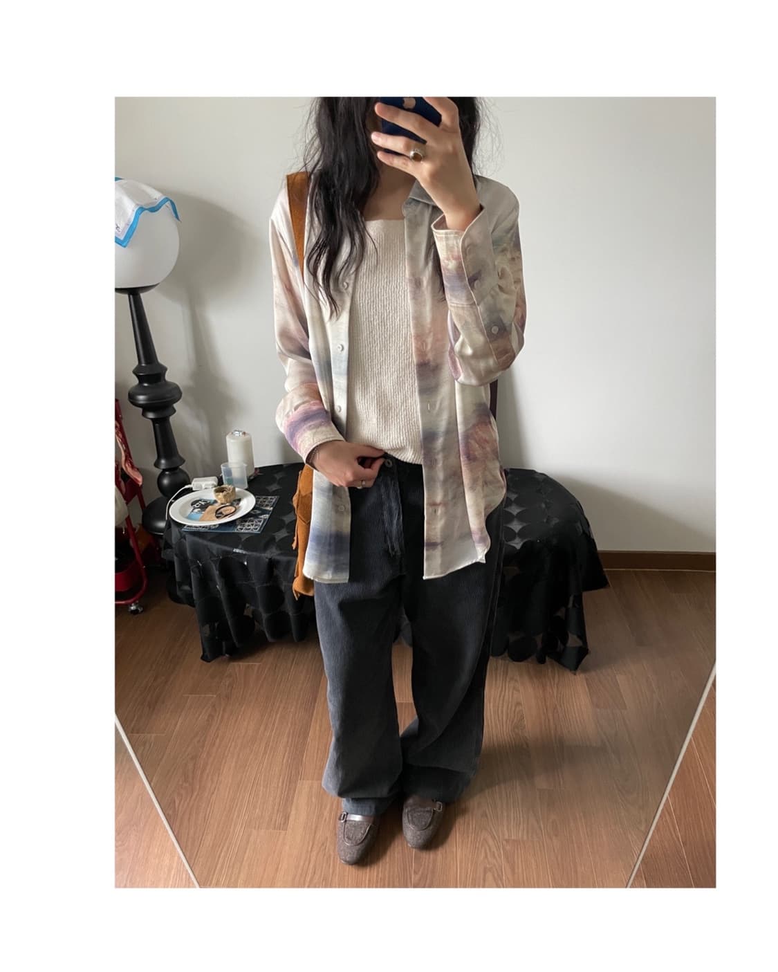 patterned blouse 02 상품이미지5