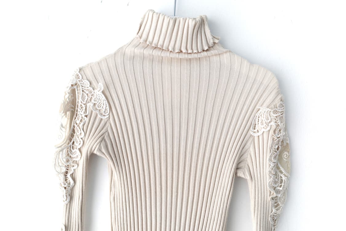 flower see-through knit 상품이미지6