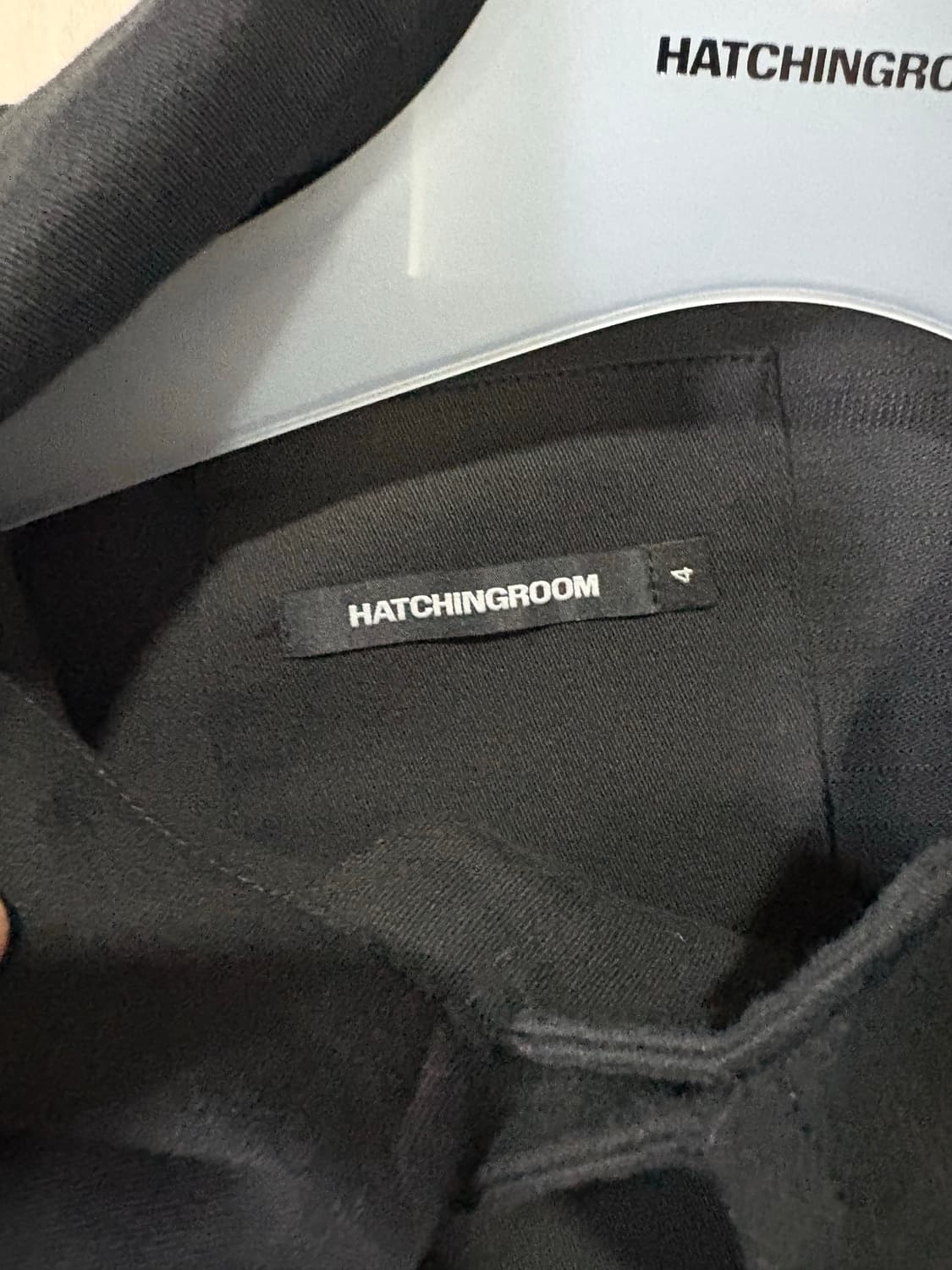 해칭룸 밀코트 블랙 4사이즈 상품이미지3