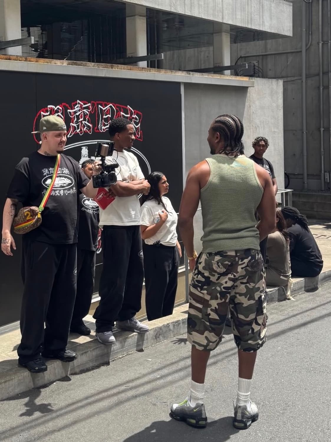 코르테이즈 corteiz 카모 게릴라 카고 반바지 상품이미지1