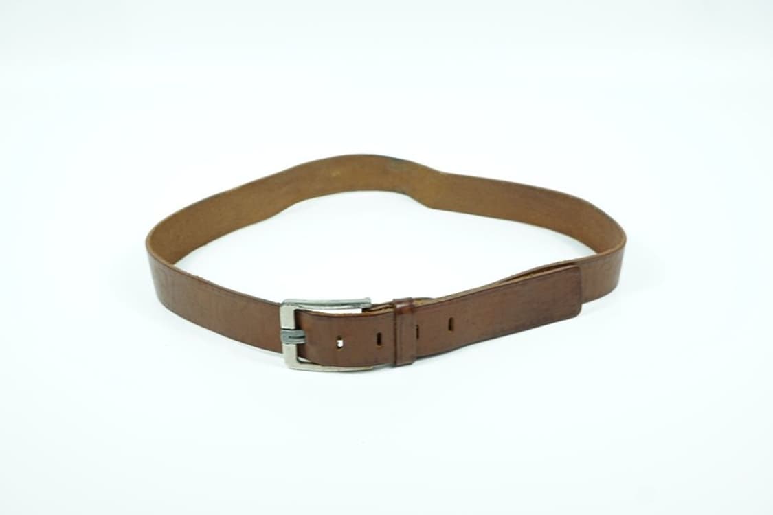 히스테릭글래머 빈티지 가죽 벨트 브라운 상품이미지4