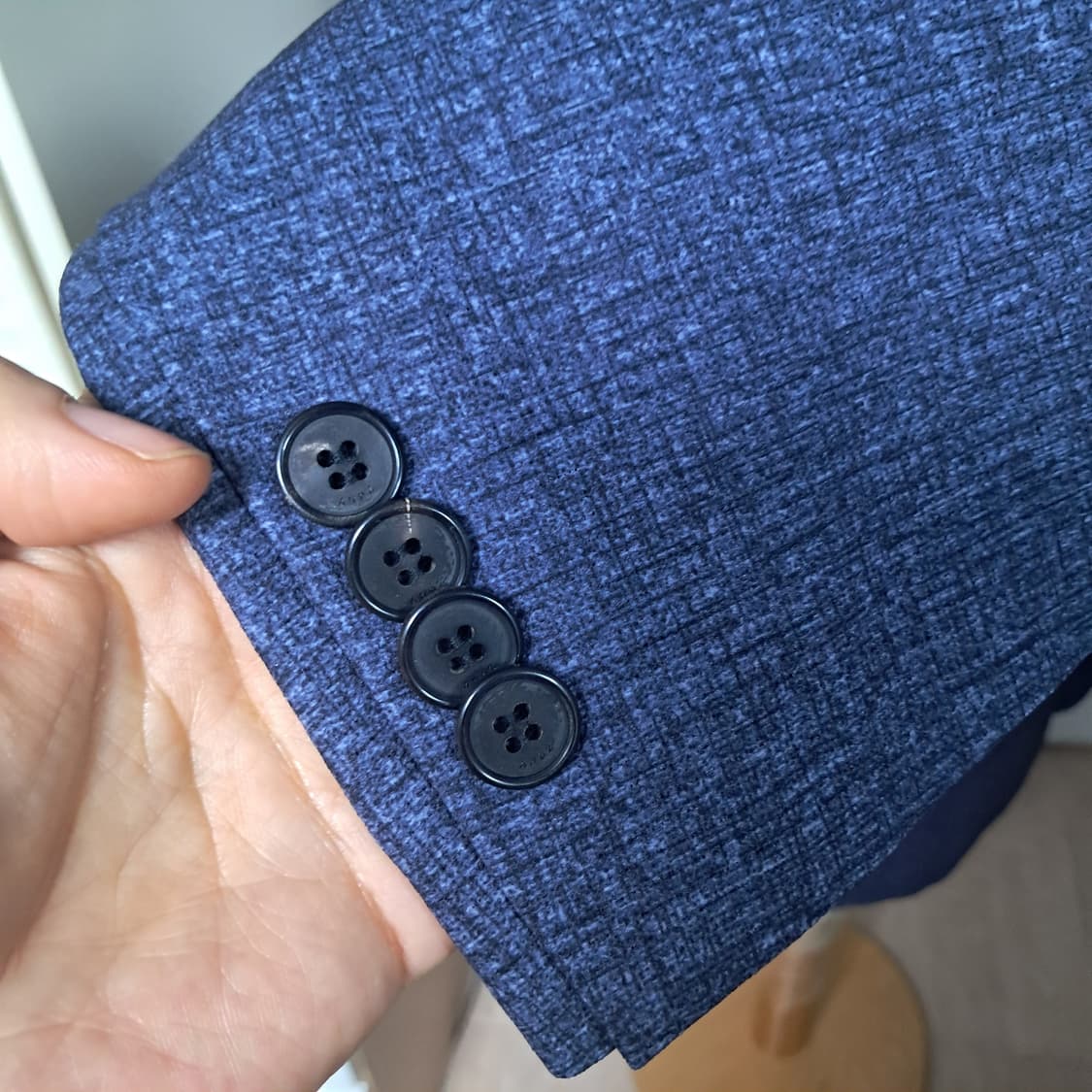 (라벨만 뗀 새제품)AND Z 라이트 남성 네이비 자켓 95 상품이미지6