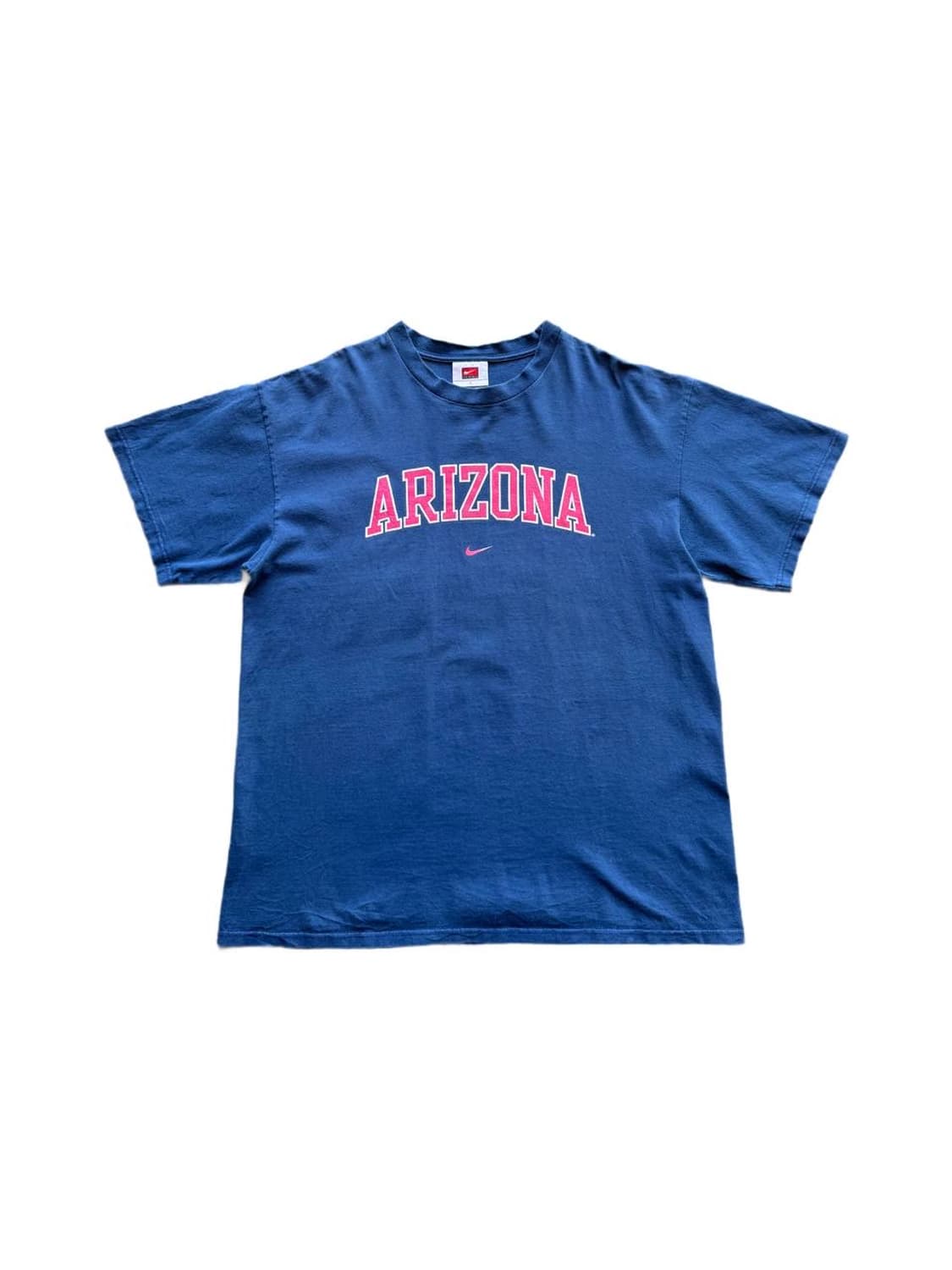 Early 00s 나이키 애리조나 스펠아웃 센터로고 티셔츠 상품이미지1