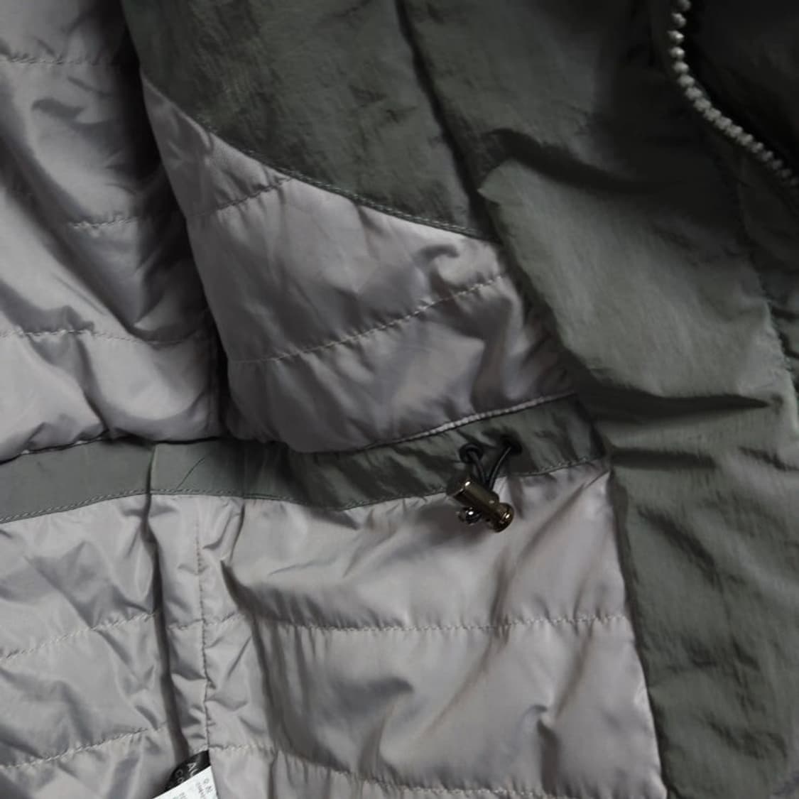 95)hazzys 헤지스 점퍼 경량자켓 카키그레이 M65 상품이미지5