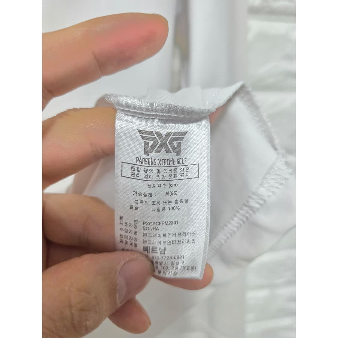 PXG 남성 골프 긴팔 티셔츠 M 상품이미지3