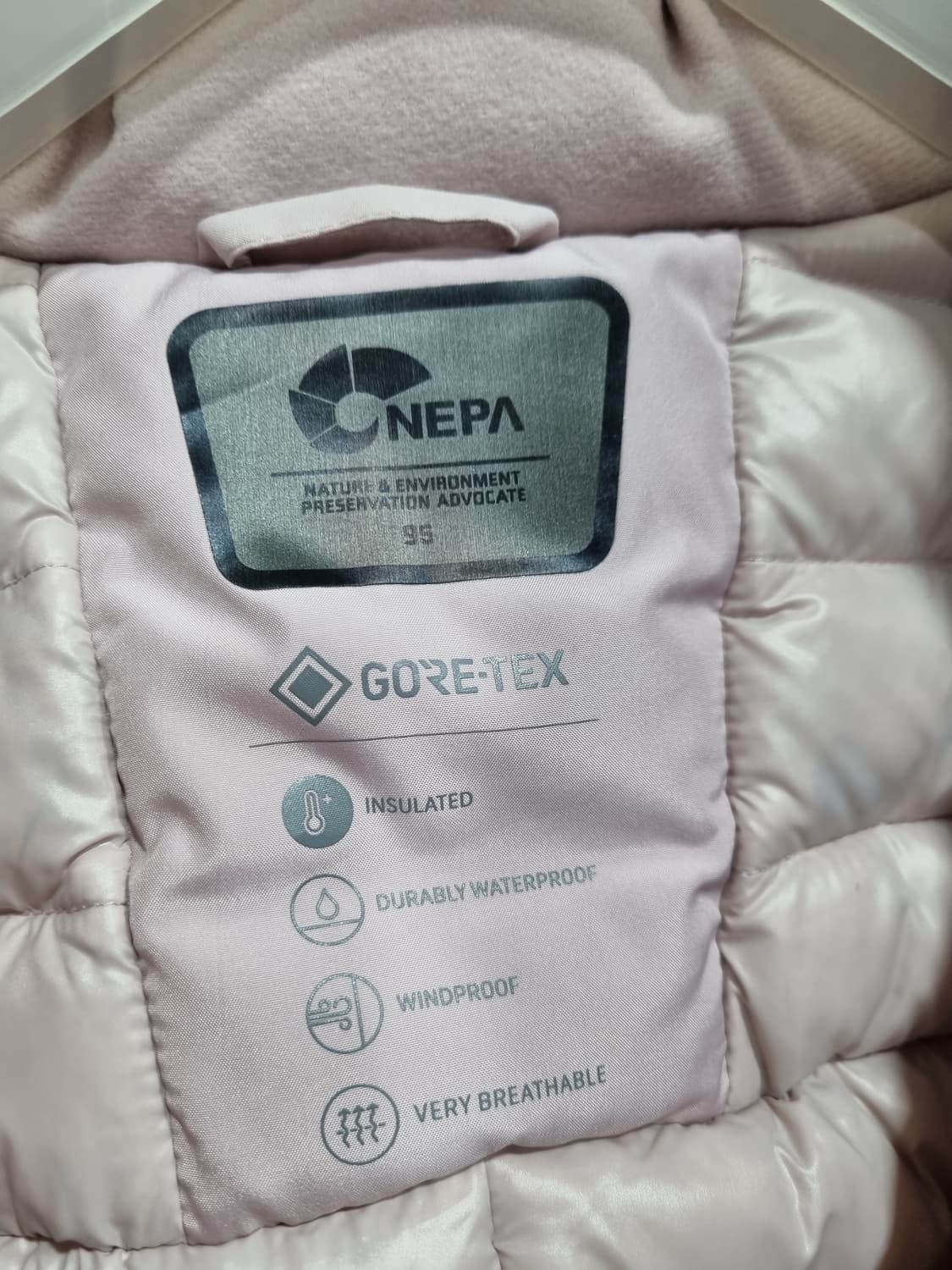 여성 95 네파 고어텍스 거위털 패딩 자켓 상품이미지5