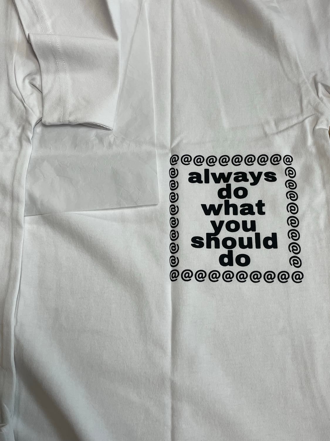 Always do what you should do 반팔 티셔츠 상품이미지2