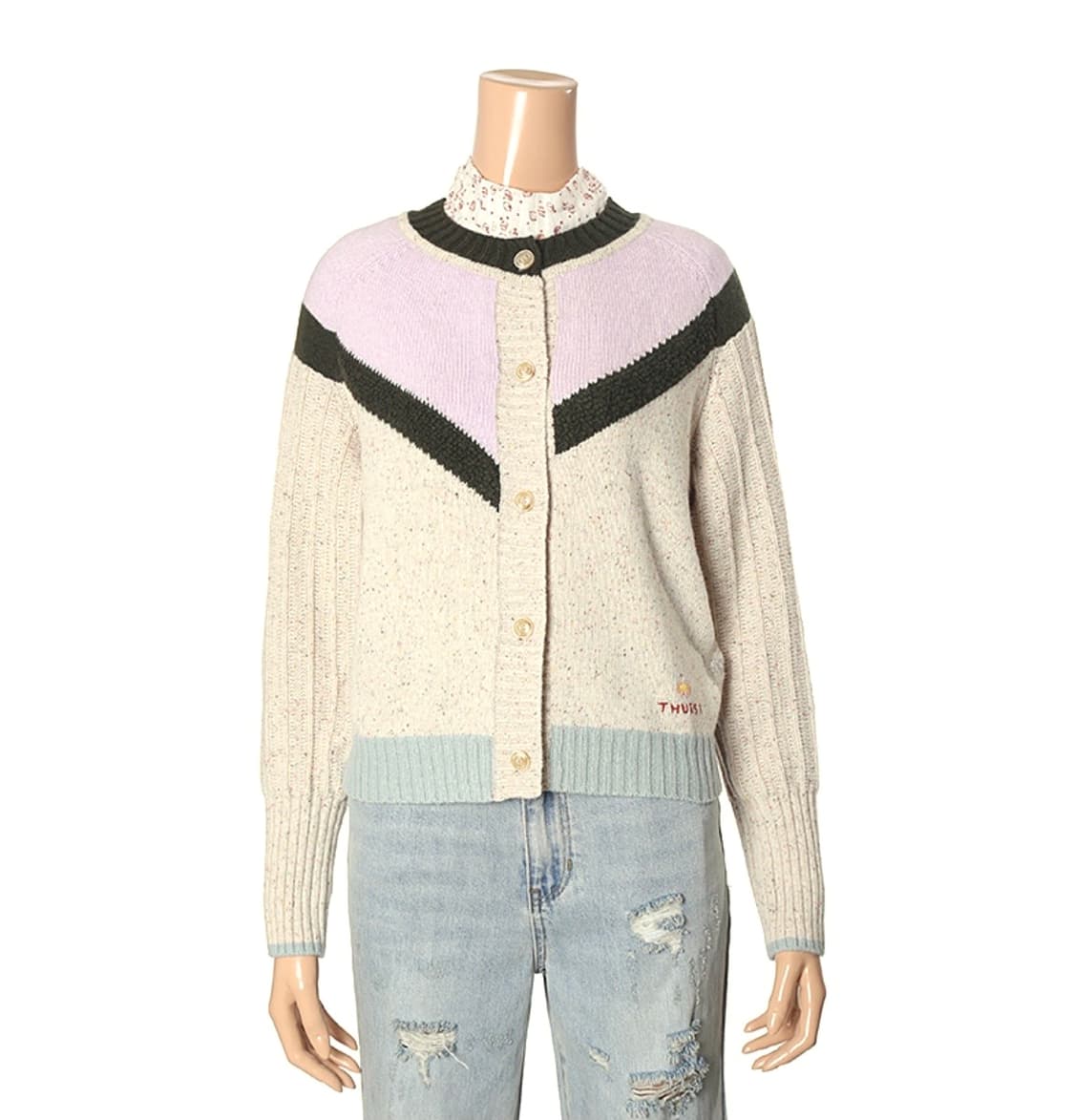 써스데이아일랜드 가디건 상품이미지2