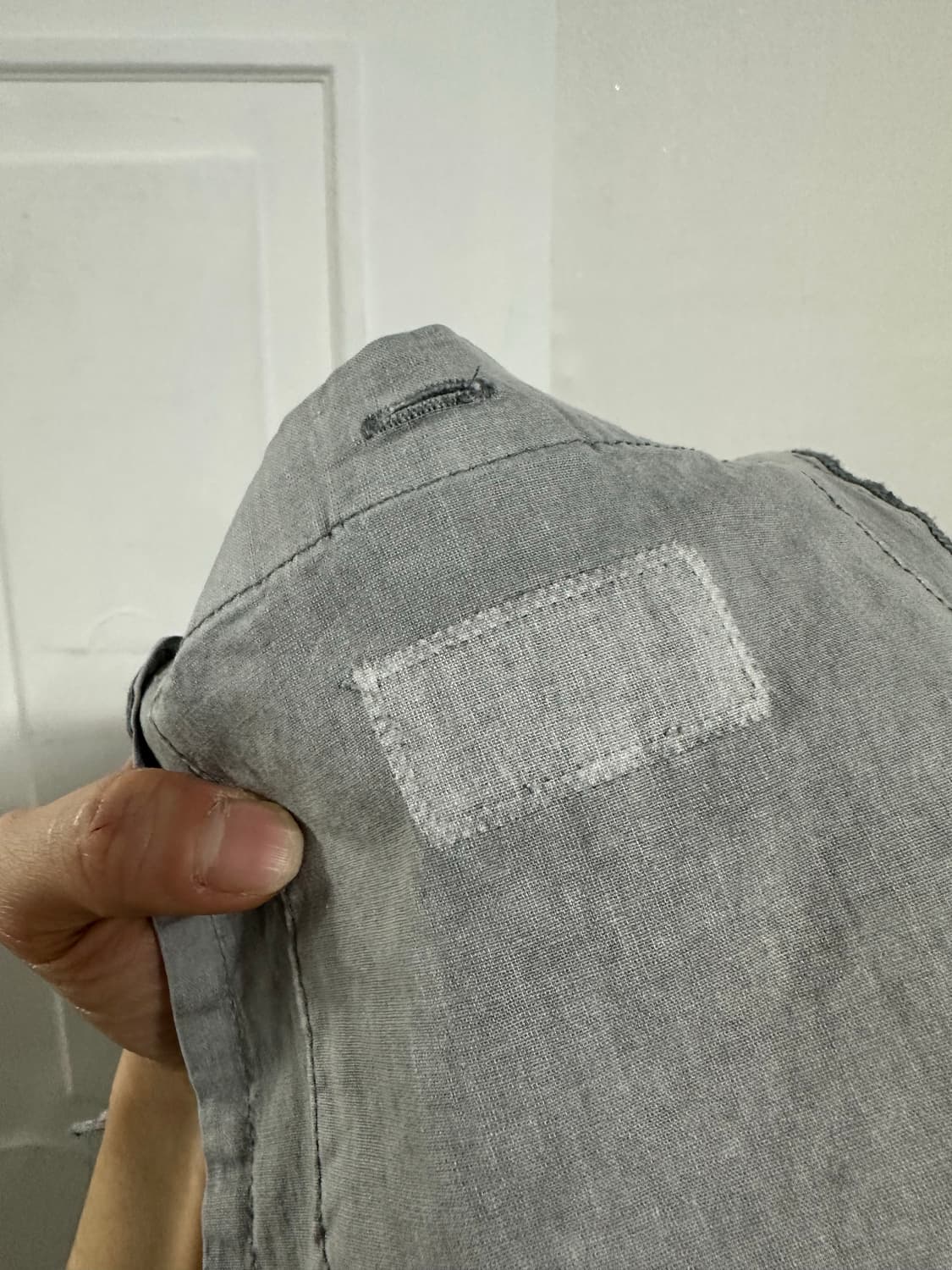 시리즈 코튼린넨 가먼트다잉 블레이저 상품이미지3