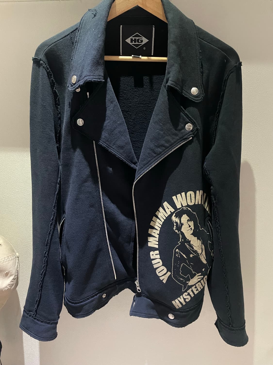 Hysteric glamour 면 라이더 자켓 상품이미지2