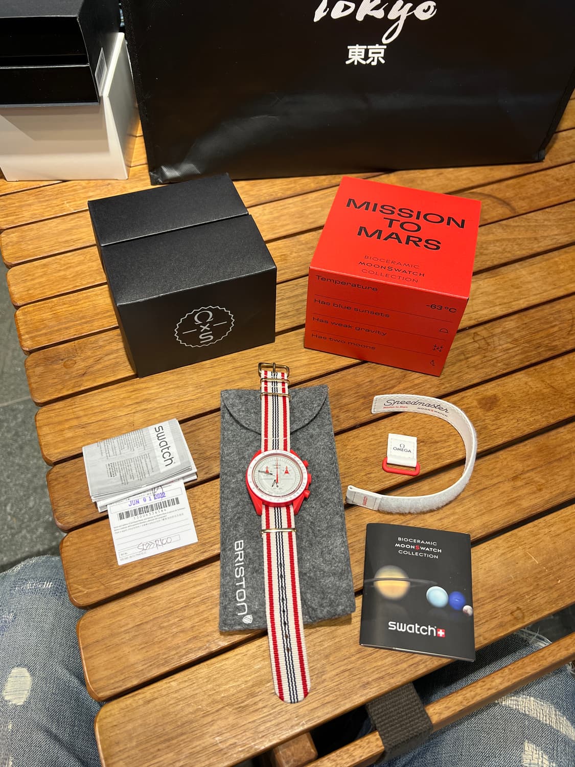 오메가 스와치 문스와치 미션 투 마스 화성 신품판매합니다. 상품이미지4
