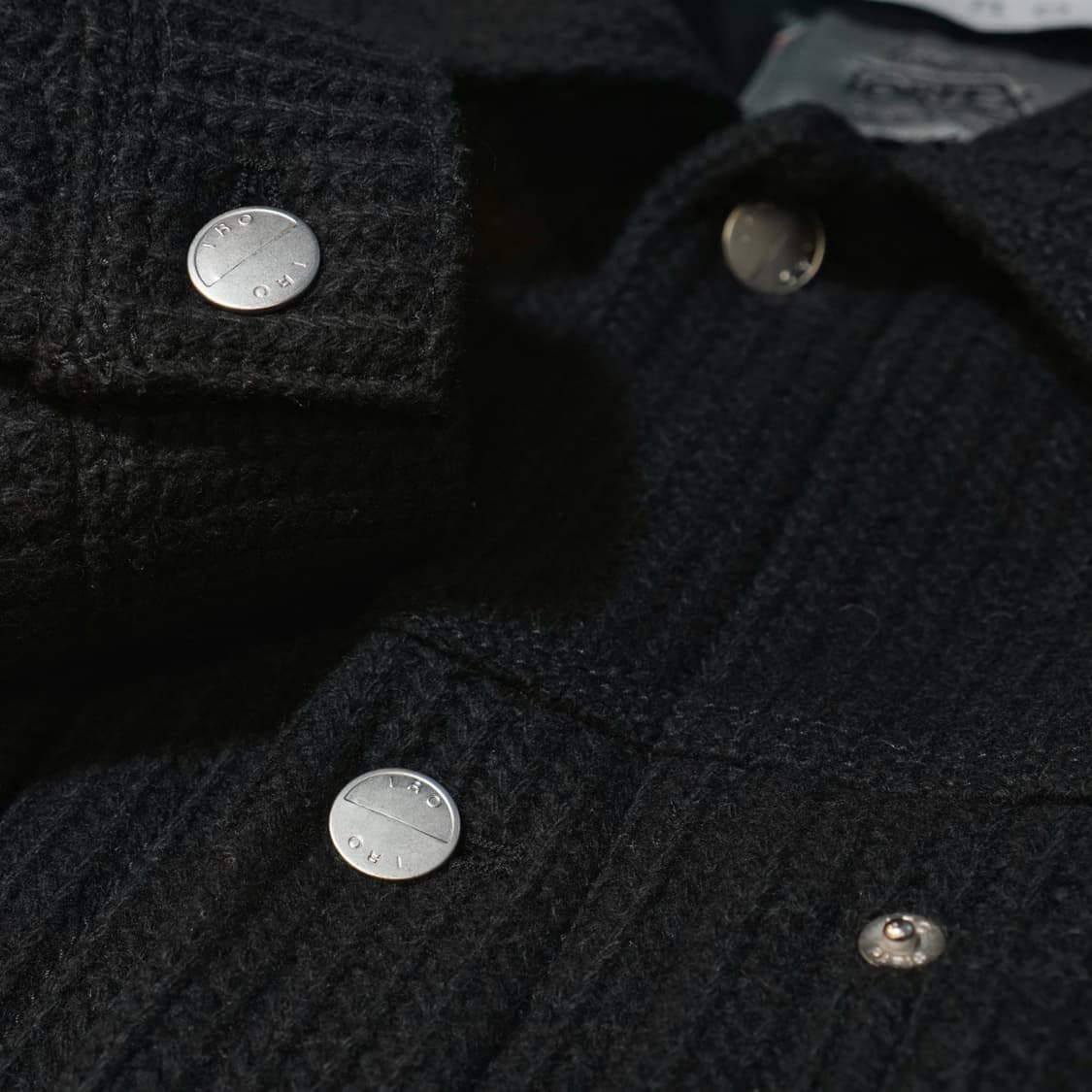 이로 스웨터 텍스처 트러커 자켓 상품이미지7