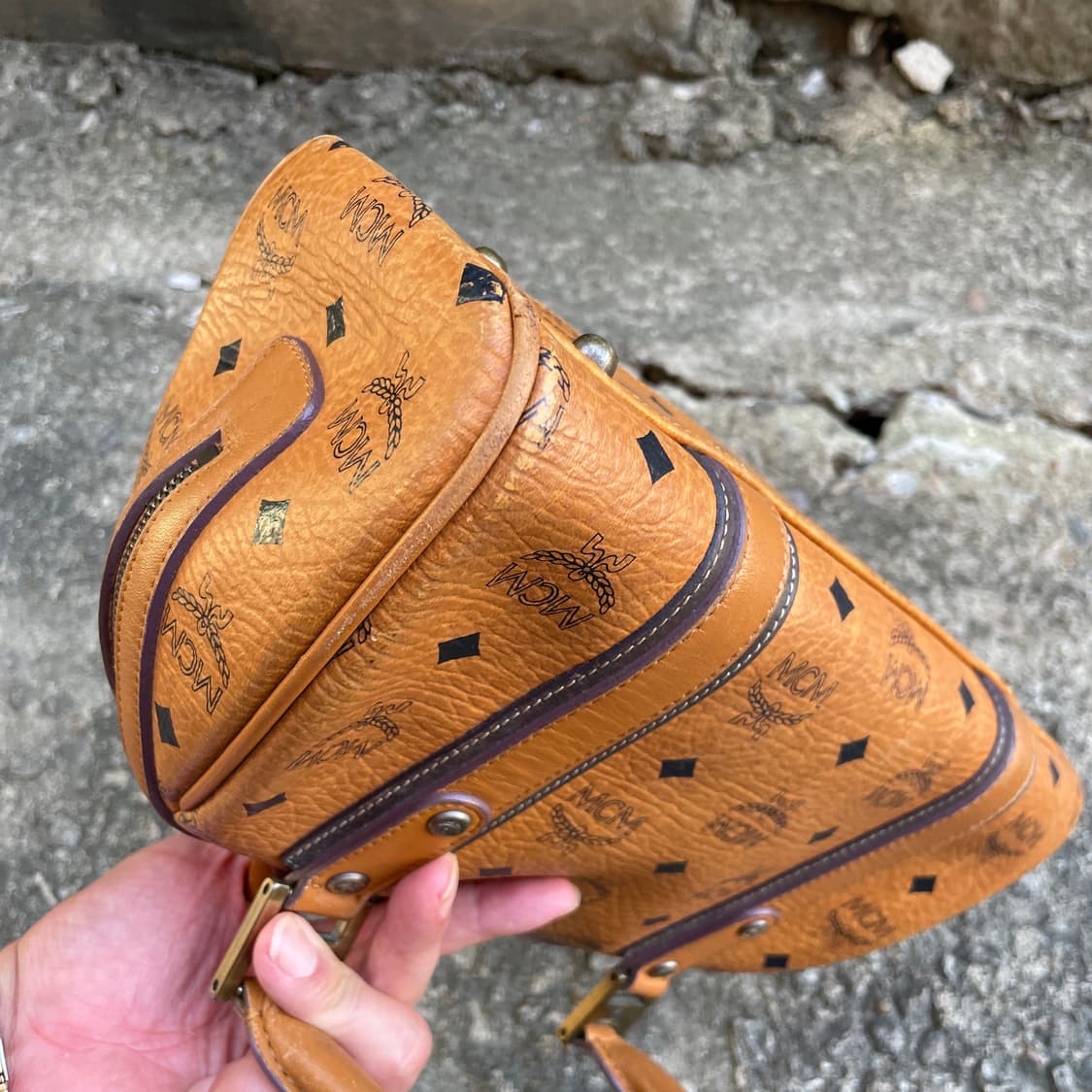 mcm 비세토스 클래식 빈티지 토트백 독일 상품이미지7