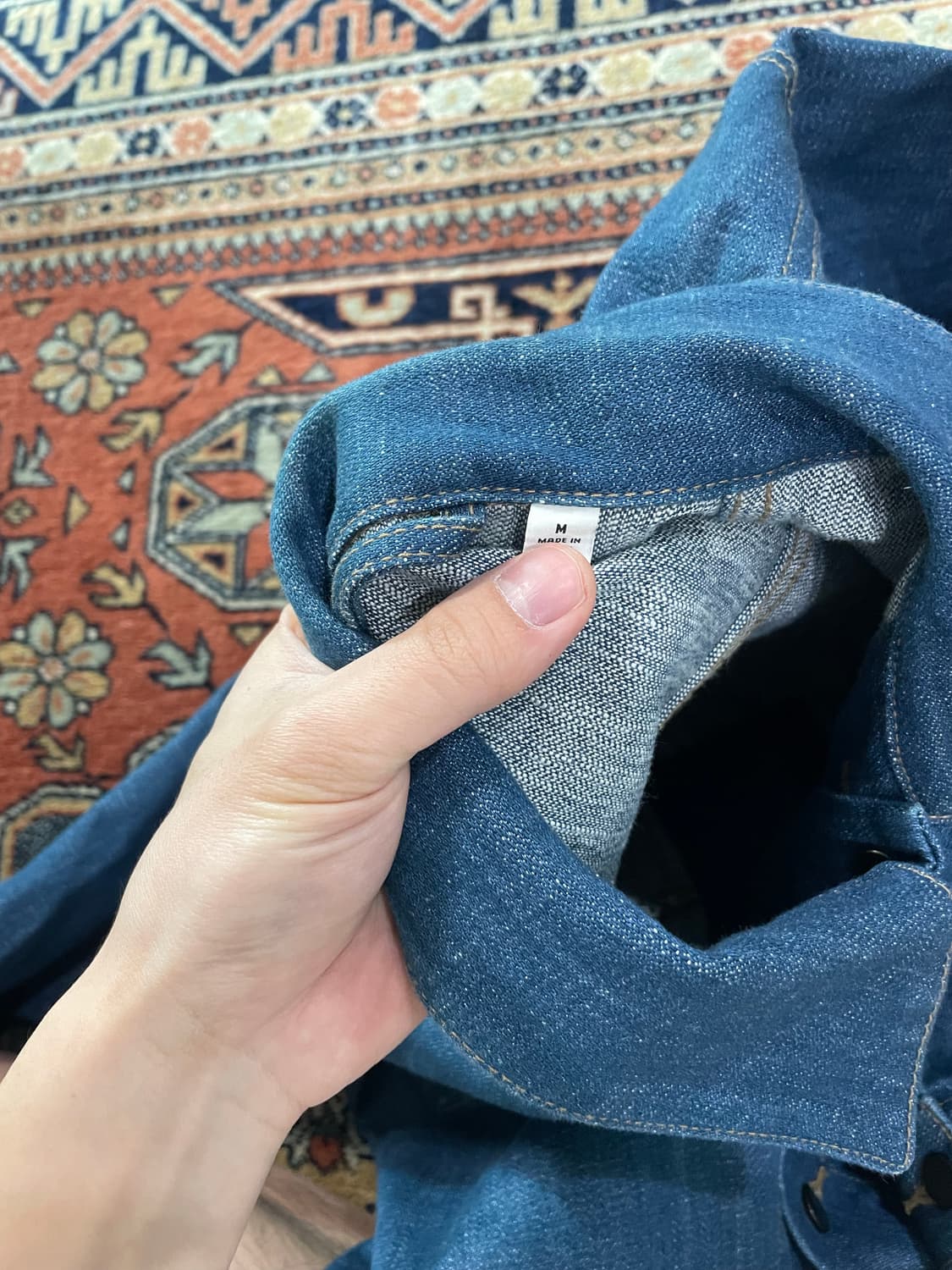 유니클로 U 초판 데님 자켓 M 상품이미지2