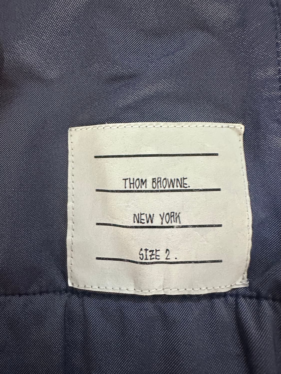 톰브라운 블루종자켓 2사이즈 상품이미지5